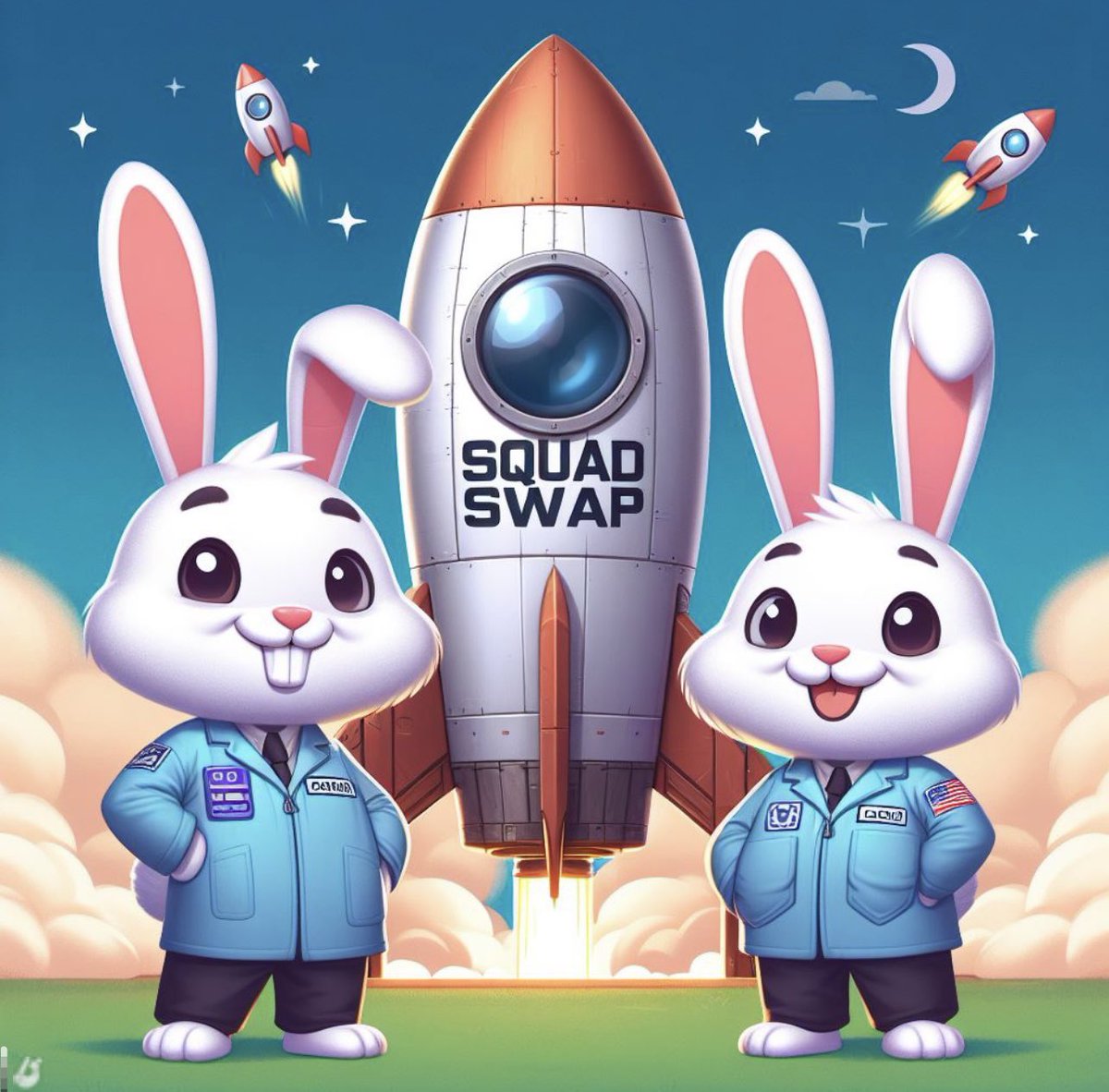 What’s Cooking on #SquadSwap this week?

-More Farms &amp; Pools
-Monthly Airdrop
-Predictions

Don’t miss the SquadSwap Rocket to #BULLRUN2024,Still time to Join Early, Join Now✅

Enjoy the Highest APR’s on #Bnbchain on Pools (No Locks,No Conditions)🚀

More:t.me/pancakesquadnft