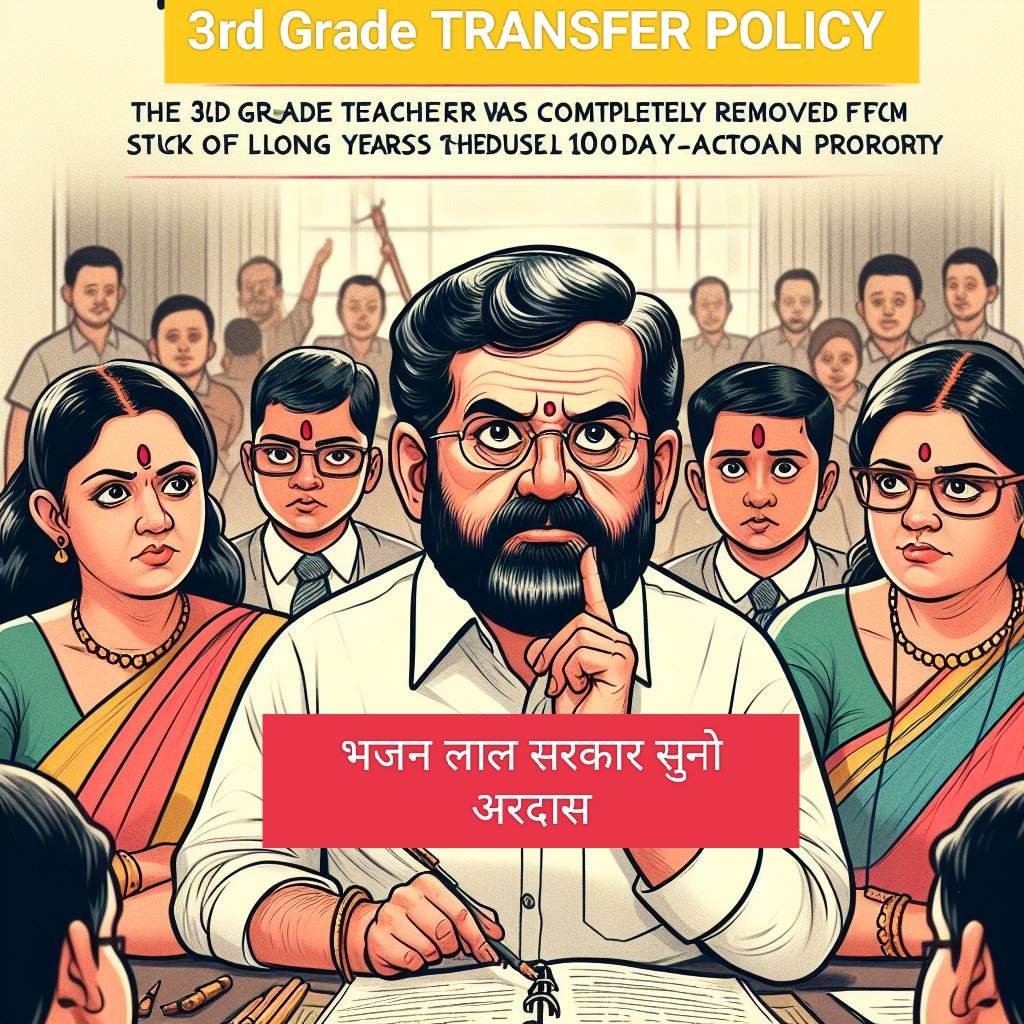 #transfer_policy का ड्राफ्ट लग जाना था

 "100 दिवसीय कार्य योजना में 30 दिन में #ट्रांसफर नीति ड्राफ्ट की जगह कमेटी का घटन करेगें 
डीपीसी, पेंडिंग भर्ती, रिक्त पदों की गणना 6d 
 तबादला #कब तक होगा! 

#ट्रांसफर_नही_वोट_नही
 #तृतीय_श्रेणी_शिक्षक_मांगे_ट्रांसफर
<a href="/BhajanlalBjp/">Bhajanlal Sharma</a> <a href="/pantlp/">LP Pant</a>