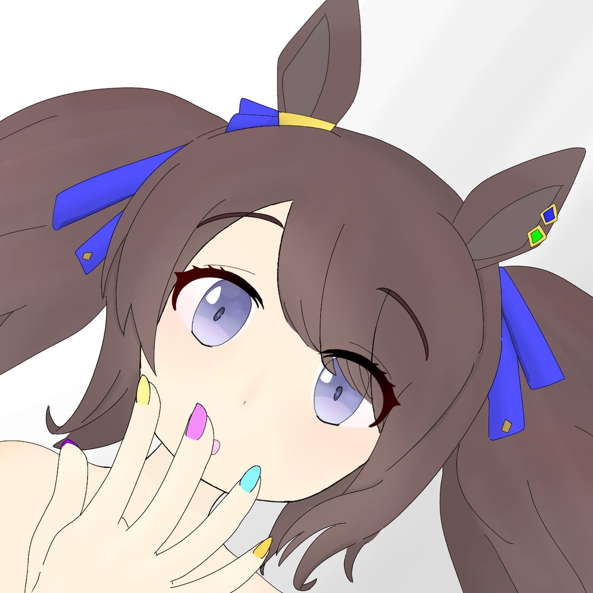 めちゃくちゃ急いで描いたよ！おめでとう！
#トーセンジョーダン誕生祭2024
#トーセンジョーダン生誕祭2024