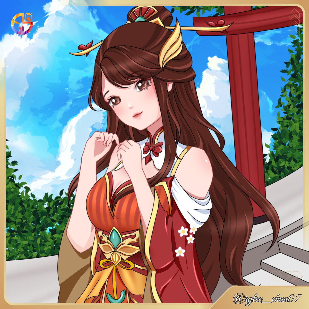 rylee_chan07's tweet photo. Fanart Odette Lunar fest
#fanart #art #artis #ibisPaintX #MobileLegends #mobilelegendsbangbang #artbase #artwork #artidn #giftskin #NewYear2024 
Wts wtb Gift skin mlbb: ✔️✔️ https://t.co/KE7UIocDHE