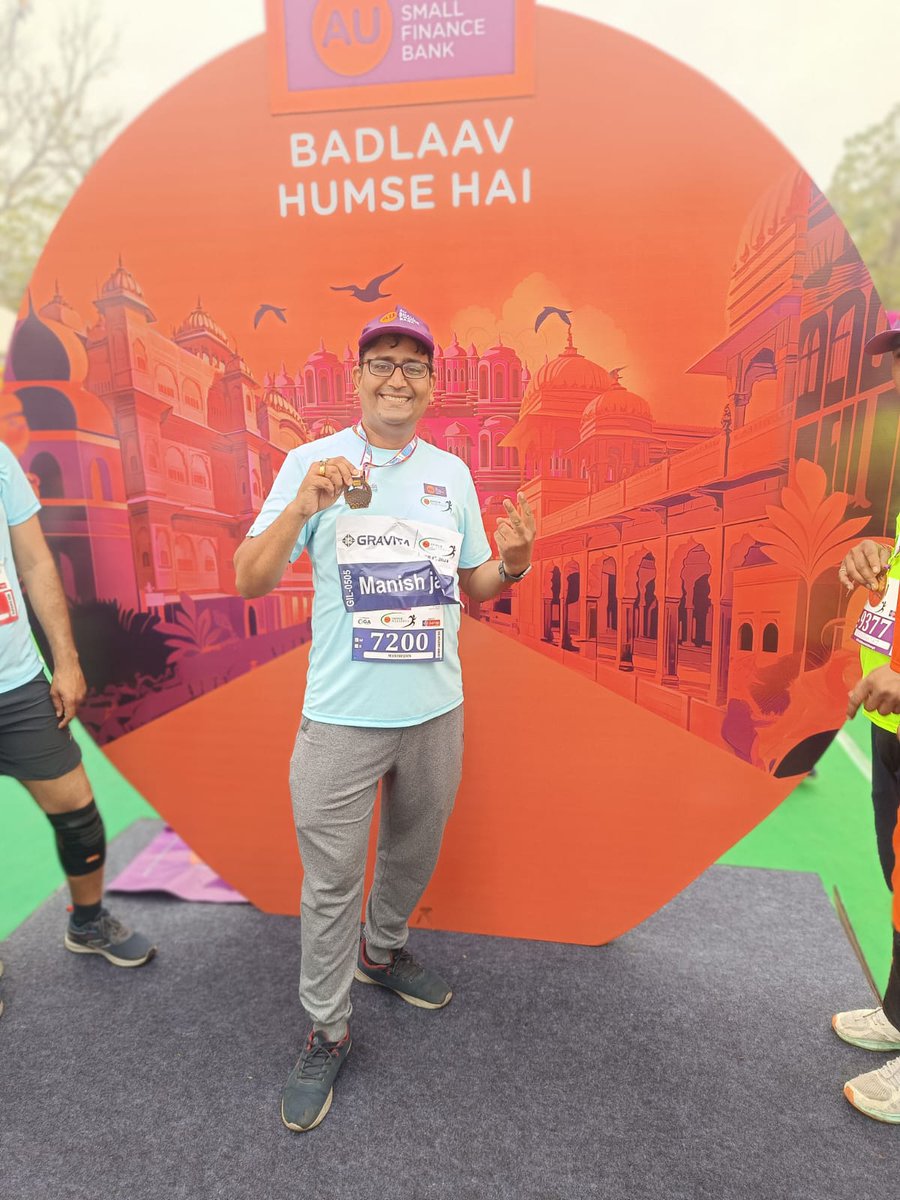 Participated in 5K Run
@runjaipur @GravitaIndiaLtd
#aujm #jaipurmarathon