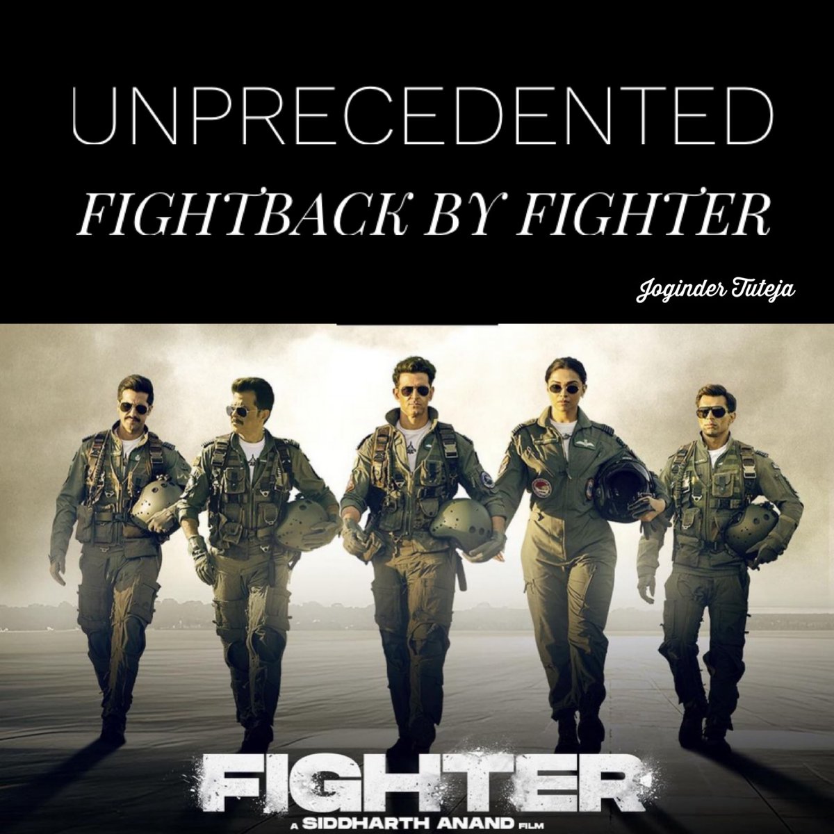 What #Fighter is doing is totally UNPRECEDENTED. No film, I repeat, no film in the last 20 years at least has ever come back in the second weekend the way this one is doing, especially after that Monday shock. Are we going to see something special here in the long run? I hope…