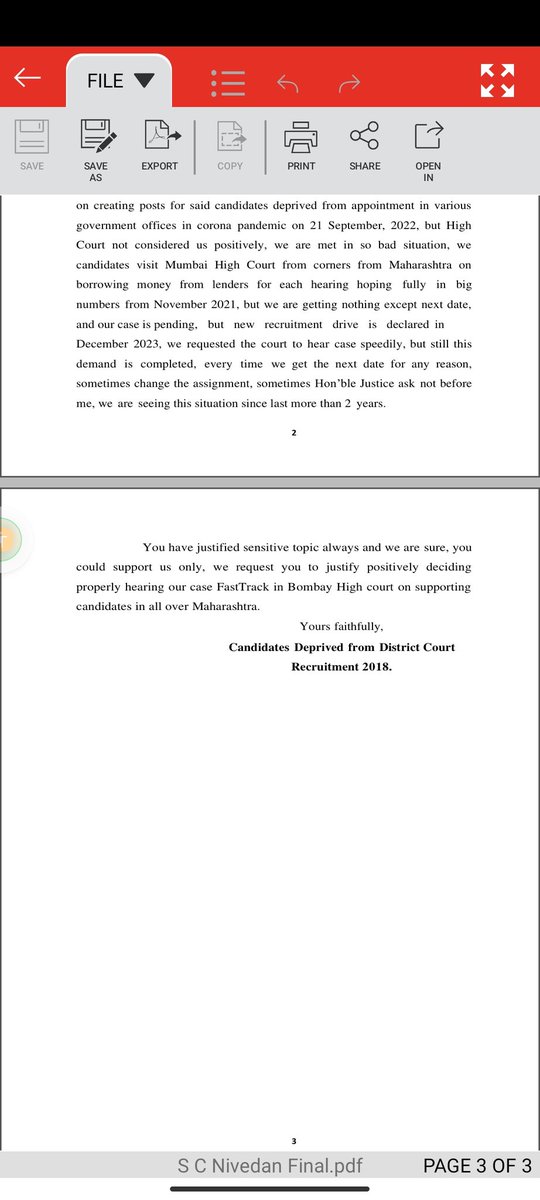 ShankhapalPavan's tweet photo. #maharashtra_districtcourtrecruitment2018_needjustice
@devendra4maha
@mieknathshinde
@draupadi_murmu7
@PMOIndia
@D_Y_Chandrachud
@maha_governor
@Dev_Fadnavis
#Maharashtra
@ANI
#satyajittambe https://t.co/E5rsXOtTyy