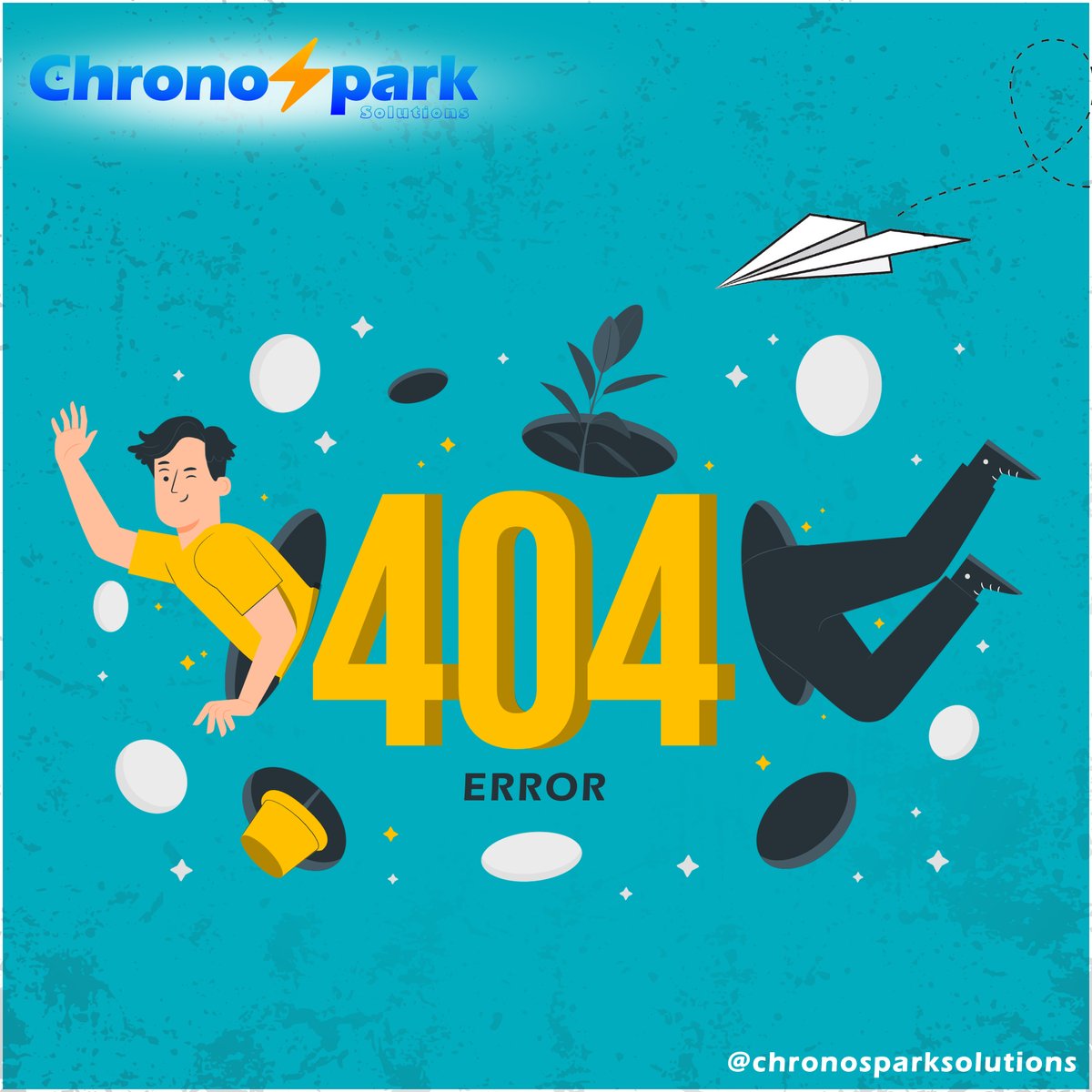 chronosparkzone's tweet image. Remember, even 404 errors can't stop a determined developer! 💻😄 #WebDevHumor #404Error #DeveloperLife #chronosparksolutions