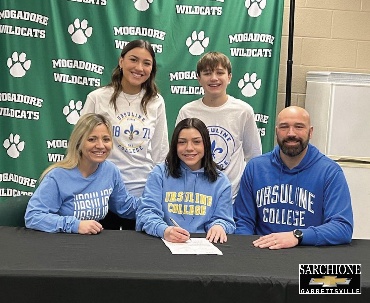 Tom_Nader's tweet photo. Congratulations to Mogadore XC and track and field standout Katie Lane, who recently announced that she will continue her academic and athletic careers at Ursuline College. https://t.co/CKRgodZb8v