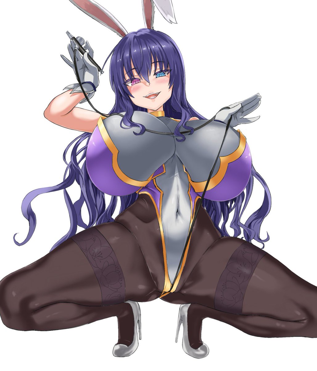 おしまい!爆乳退魔忍バニー娘は下から見上げたい 