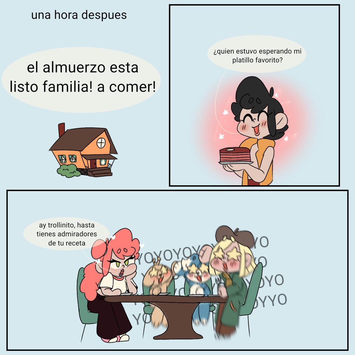 ✨Segunda vida✨  13/??

"Almuerzo familiar part 1" 

#CoMPaS