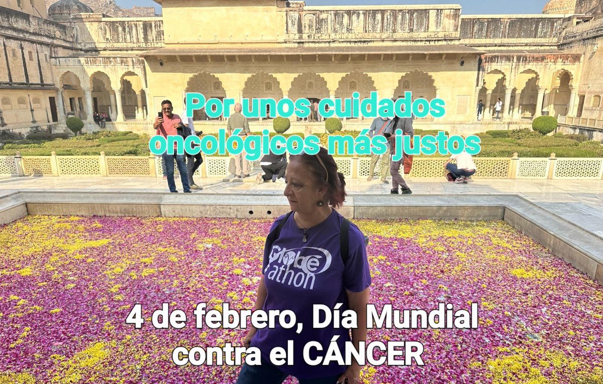 Porque el #cancer es cosa de todas (personas) jamás hagamos del de hoy 🌺 de un día
