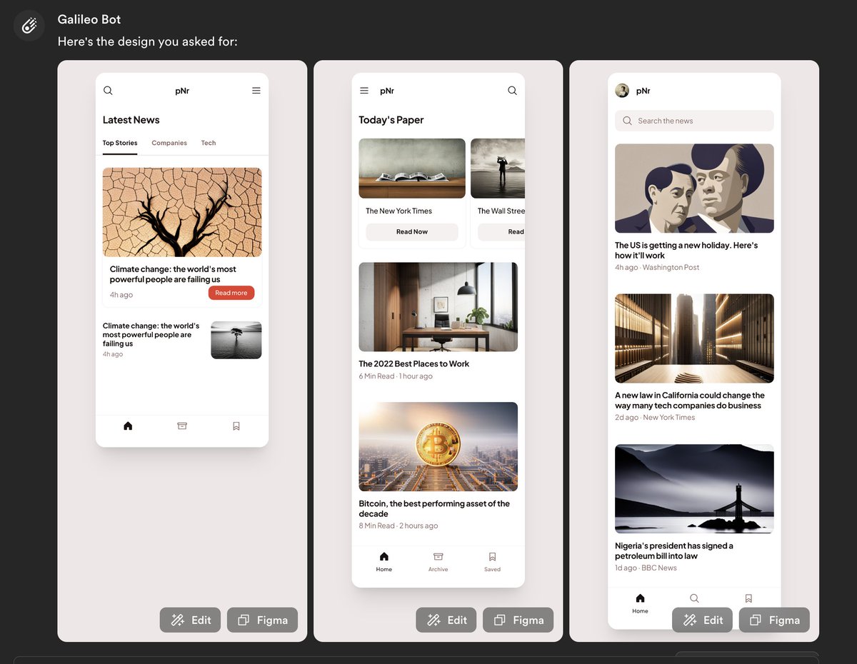ajmol604's tweet photo. With @Galileo_AI, you can generate your concept text to design and edit it on Figma. #GalileoAI https://t.co/c5AMtidHPJ
