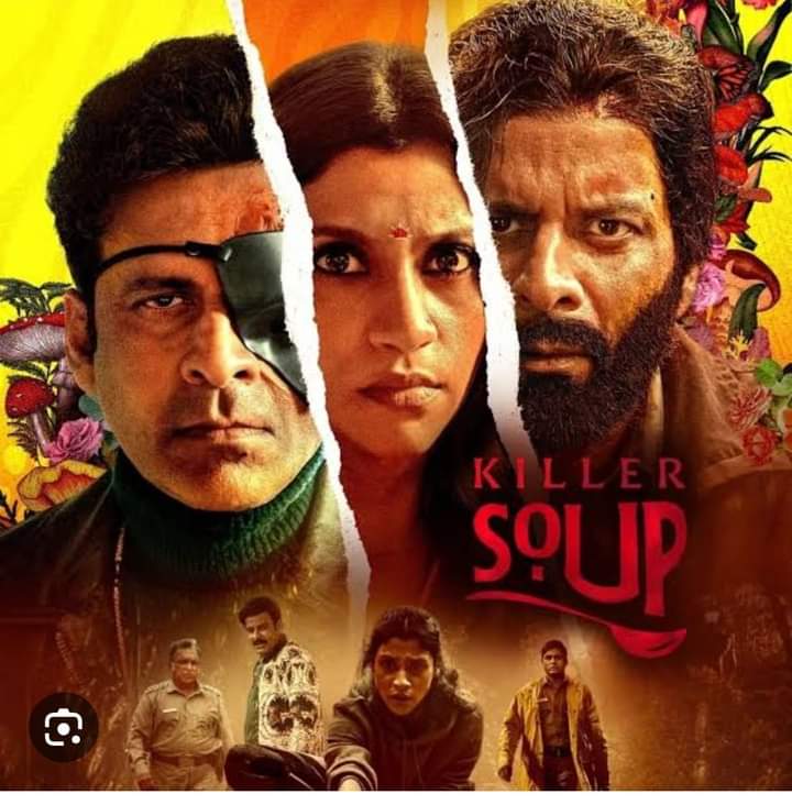 #killersouponnetflix... Finally done with this sinful Shakesperian dramedy by the brilliant #abhishekchaubey .it slowly grips you into a world of love, deceit, revenge with masterclass performances by the deadly duo of @BajpayeeManoj sir and @konkonas and the ensemble cast.. 💯💯