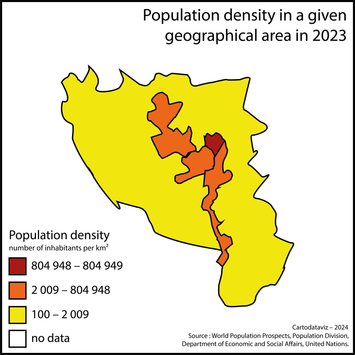 cartodataviz's tweet image. #mapfailbruarychallenge Day 4 already ! Juste trust my source, the World Population Prospects ^^

#map #challenge #day4