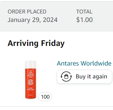 INFINITE SUPPLY OF SKIN CARE ITEMS😱

Paradise members were notified about an Amazon price error where Skin Care products were sold for 1¢

100s of products for only $1, and they ALL SHIPPED

LIKE + RT for something special in your DMs💜