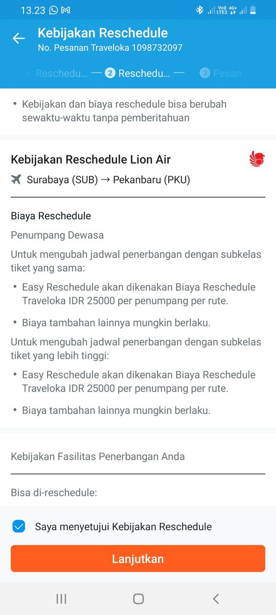 adetobing08's tweet photo. @traveloka katanya reschedule gratis tp ini kenapa bayar ya?? DAN INI KESALAHAN BUKAN KARNA SAYAA https://t.co/nrIbXHQBCO