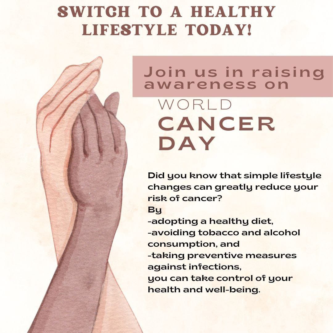 777Samriti's tweet photo. By adopting a healthy lifestyle, a person can live happily. Saint MSG has started a DEPTH campaign that aims to eliminate drugs by promoting meditation, health, and good works as part of a holistic approach in the fight against drug addiction.
#WorldCancerDay
#WorldCancerDay2024 https://t.co/t25HJoqxjb