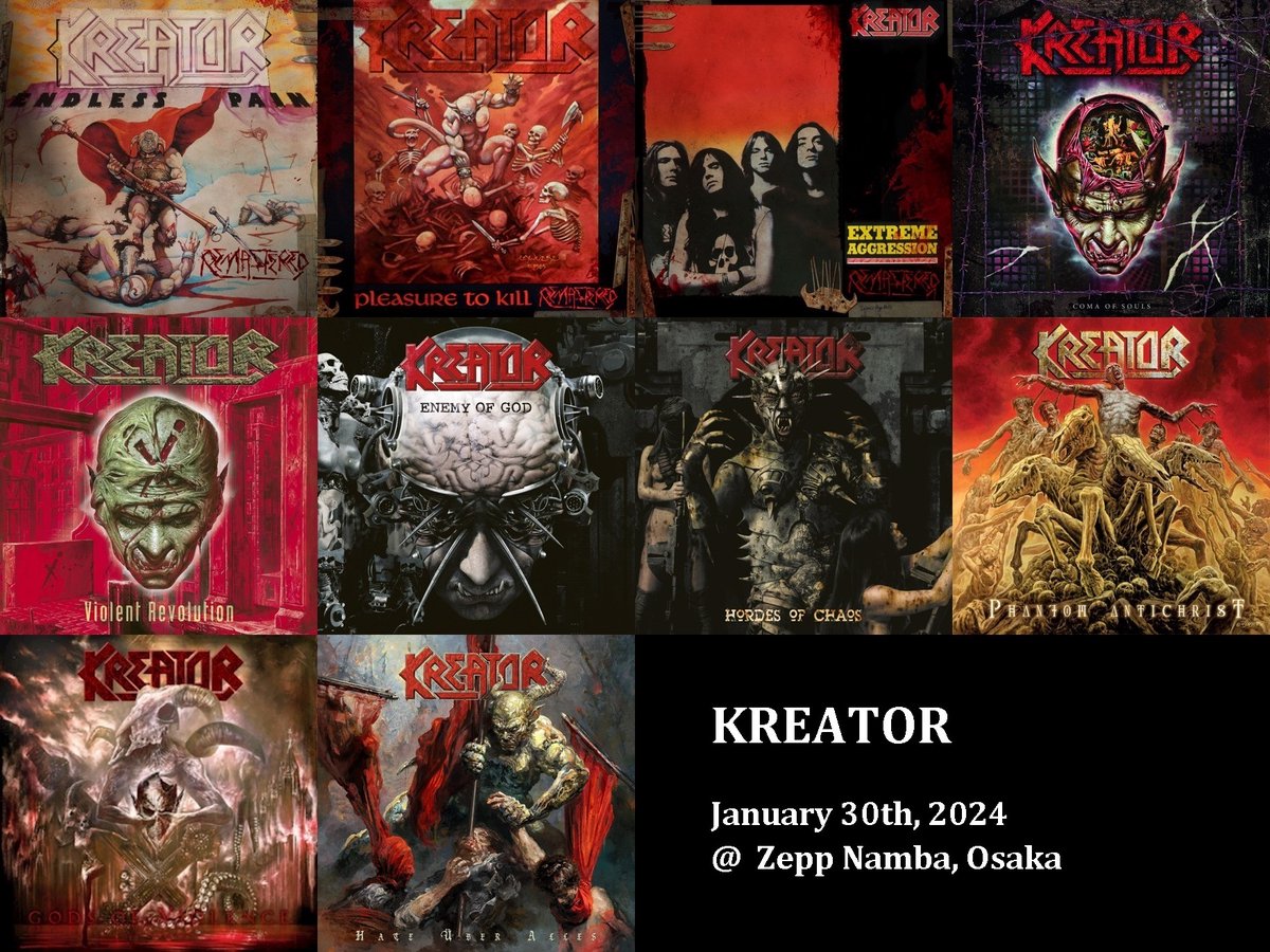 Kreator Japan (@kreator_japan) / Posts / X