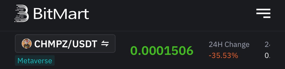 TheRoaringToady's tweet photo. @BitMartExchange @RealChimpzee #CHMPZ #Chimpzee (@RealChimpzee) #Bitmart
Be careful with this „scam“ ⚠️ https://t.co/2vocKzQd8h