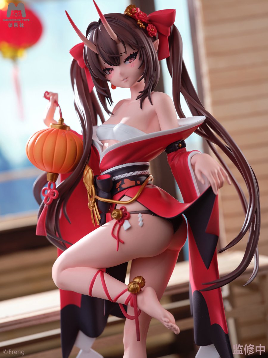 mengxiangtoys's tweet photo. 魔角ノワール2 
塗装済み完成品 【スケール】1/6 【サイズ】全高：約260mm(台座含む) 【素材】PVC、ABS
価格6600円(税込)
@frengchiano2 https://t.co/uZpXZdh5b9