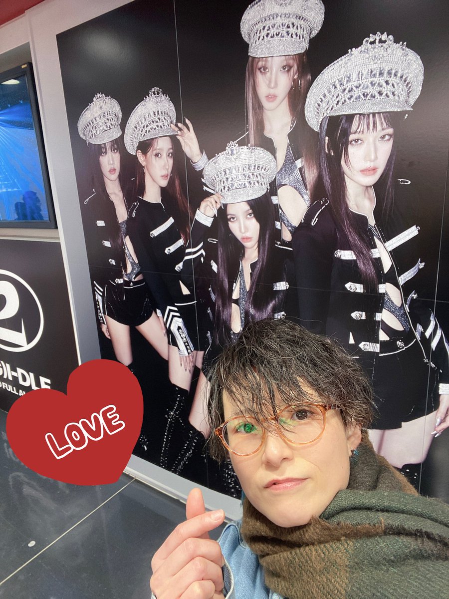 ToMoCy_Little's tweet photo. 推し活🫶@渋タワ

#gldle #itzy #推し活 #KPOP https://t.co/DYHXqNzm5n