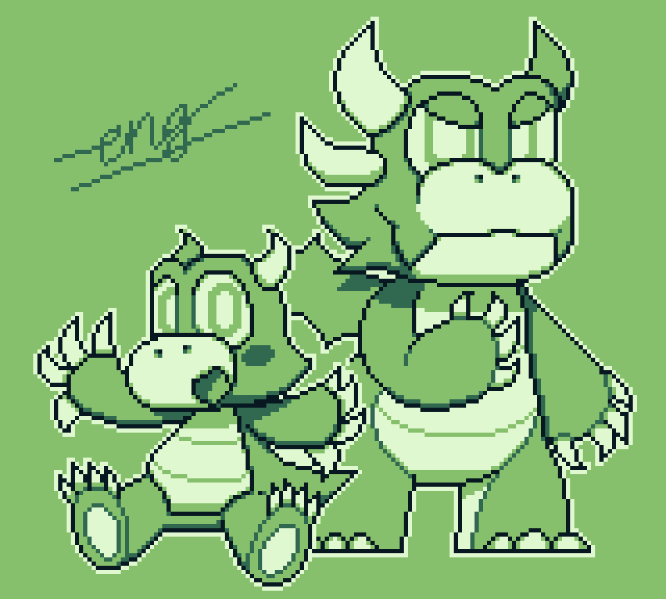 DEXA_Entertain's tweet photo. Sorry I haven't been making any new content recently, so I made this. #モンスタB #MonsterB #Dragon #イラスト #けもの #Pixelart #ドット絵 https://t.co/eLewTn40IB