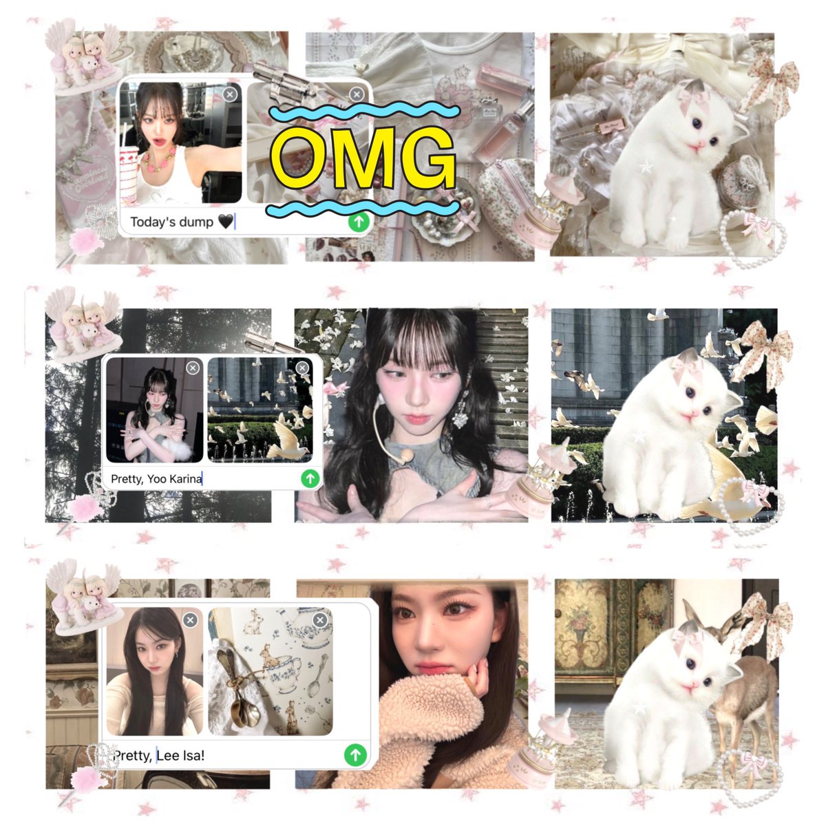 Repost would be appreciated!

halo halo! hari ini ellyn bawa 6 layout gg semi mb yang gemes nihh! beberapa ada foto terbaru loh! Harganya cuman 2,5k/ea aja loh! (only ava png) , oh iyaaa sebelumnya aku avail via dana, gopay dan shopee pay ya!! Let’s grab it! #zonauang #zonaba