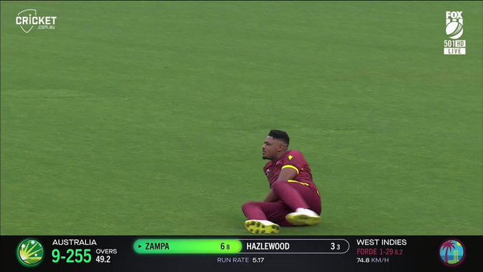 Oh dear!! It's the drop of the season 🤯 📹 Credits: Twitter/cricketcomau
