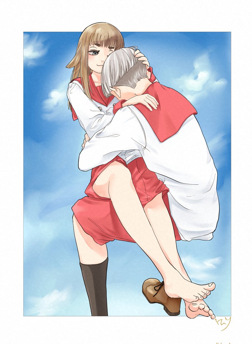 「今までありがとう大好きだよ。 #天国大魔境 」|煙犹のイラスト