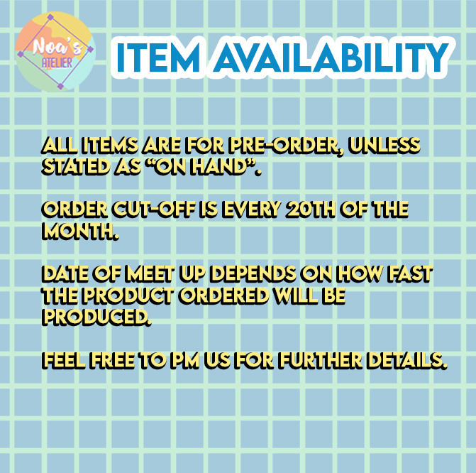 noas_atelierph's tweet photo. Want to snag that item from Noa's Atelier but don't know how? Fear not 'cause we've got you covered with our updated FAQs!😊⭐️🌸

Order form here: https://t.co/KPAGMkgmlo

Read the full thread to know more!⬇️ https://t.co/aXImFx0T4v