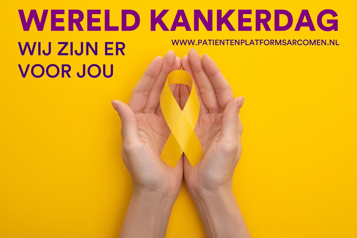 Patiëntenplatform Sarcomen tweet media