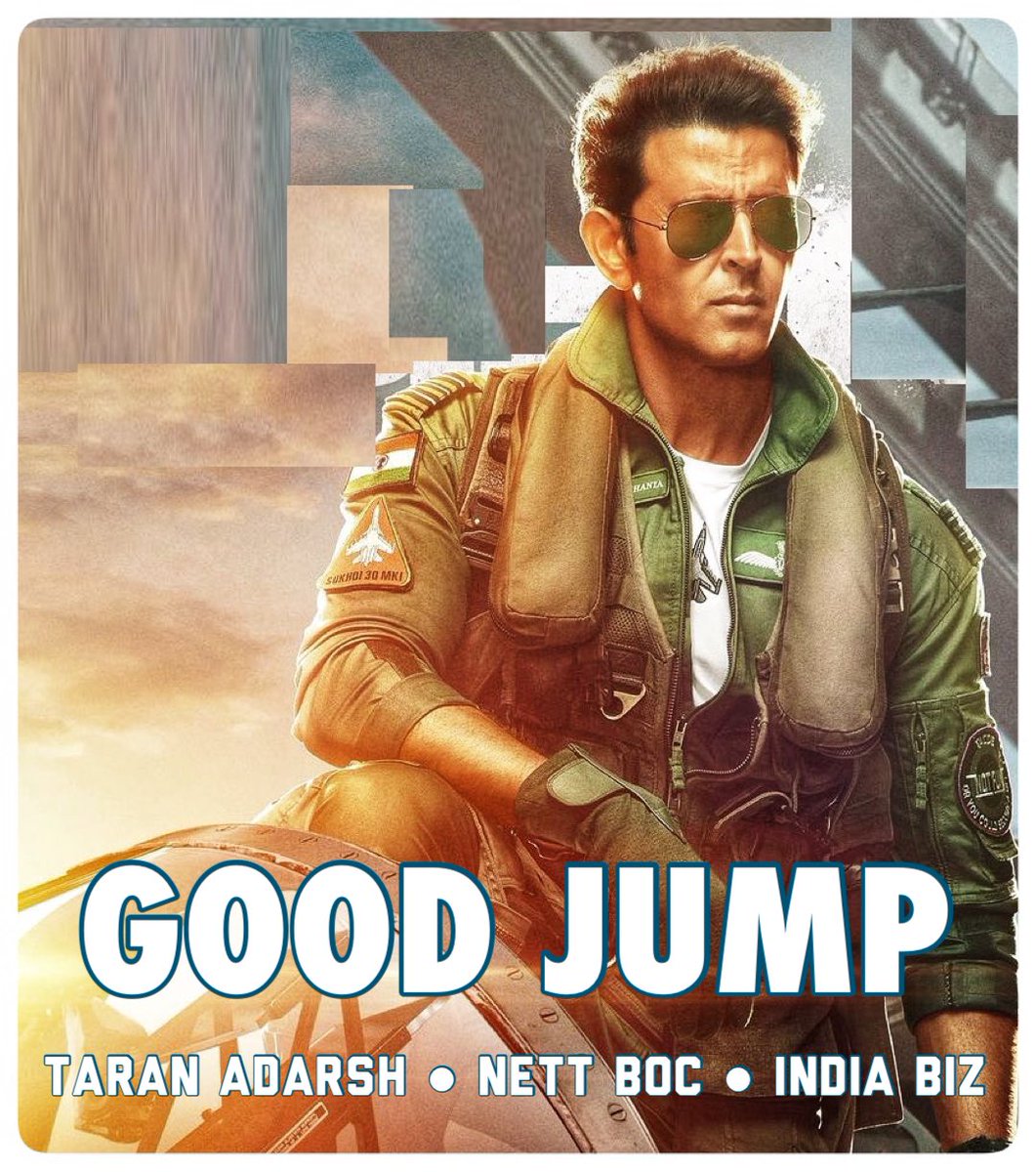 taran_adarsh's tweet photo. After a good trend on [second] Fri, #Fighter is back in the running, witnesses SOLID GROWTH on Sat… Expectedly, urban centres dominate, taking its biz forward.

[Week 2] Fri 6 cr, Sat 11 cr… Should score in double digits on Sun [today] as well… Needs to continue the momentum on weekdays for better results. #India biz. #Boxoffice