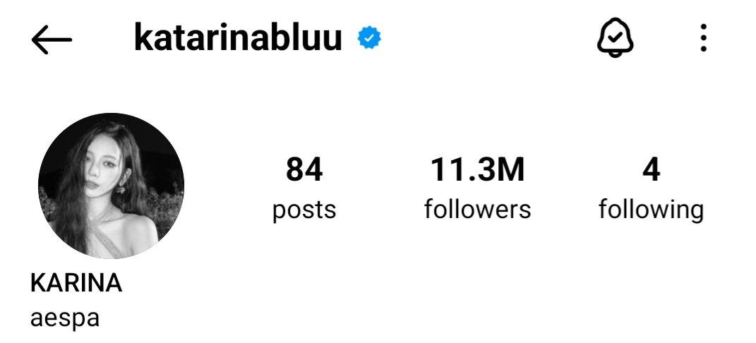 rinasgirl's tweet photo. KARINA has surpassed 11.3M followers on Instagram!

#에스파 #KARINA #카리나 #AESPA #カリナ https://t.co/7I2zie4jd7
