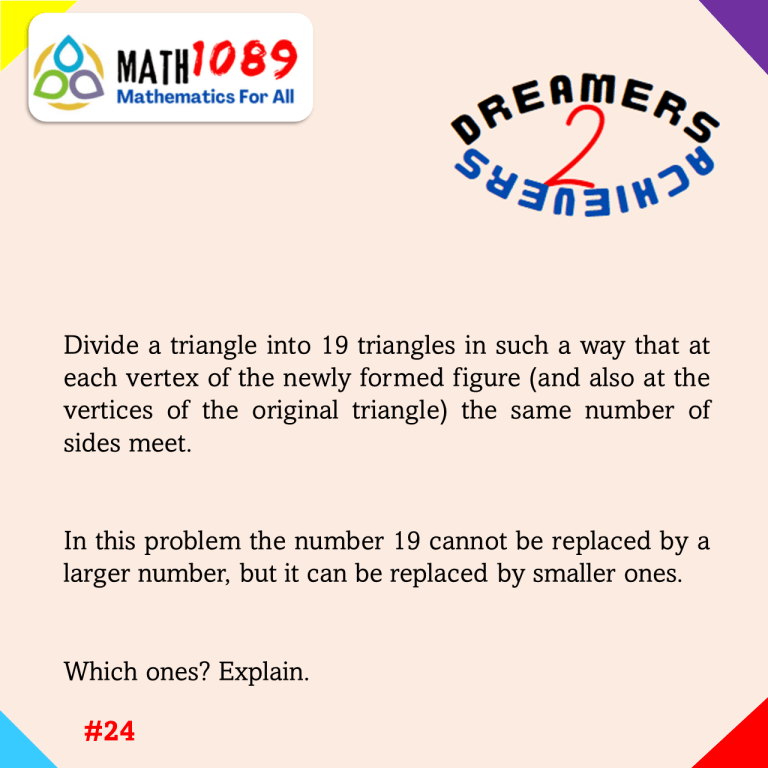 Math1089_9801's tweet photo. ๐๐ฅ๐๐๐ ๐๐ฅ๐ฆ ๐ฎ ๐๐๐๐๐๐ฉ๐๐ฅ๐ฆ
More at https://t.co/rSPptd49NEโฆ
#math1089 #dreamers2achievers #dreamers #achievers #OnlineTuitionClasses #onlinecoaching #onlinetuition #onlineclasses #ISI #cmi #IOQM #olympiads #matholympiad #foundation #FoundationClass #FoundationClasses https://t.co/o0DwqWiS5H