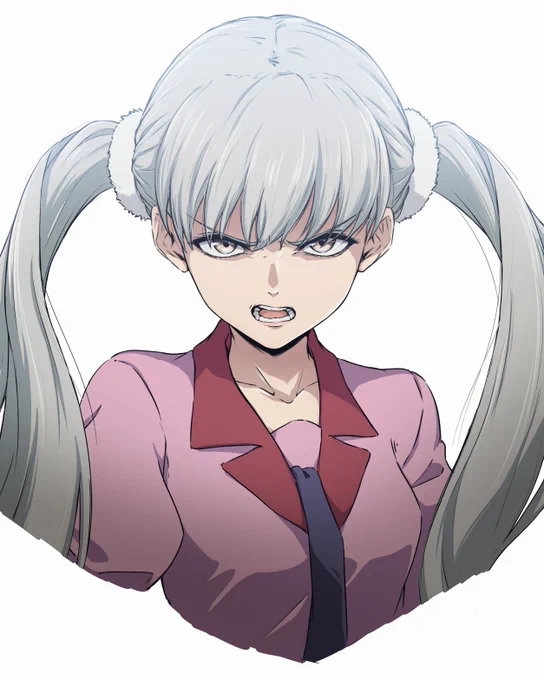 トリミング前の老倉育さんも載せておきますね。#物語シリーズ 