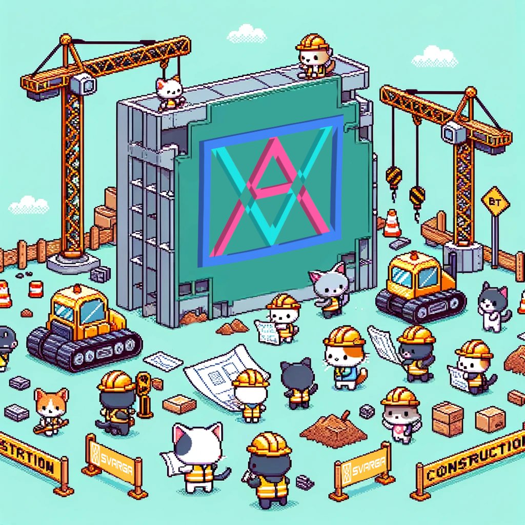 Svarga_cc's tweet image. Keep Building... ⛏️🔧🔩⛑️  

#SVGA #BRC20 #Ordinals #Svarga