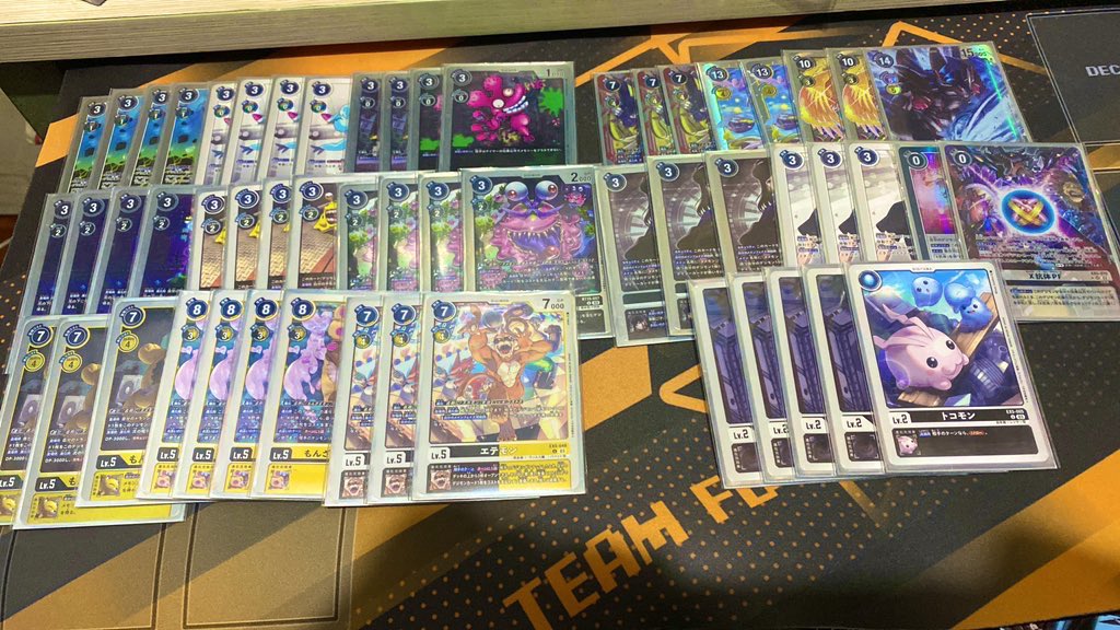 chlukad's tweet photo. Asia final 16 players 
Finally got 2-2 

1. Numemon ❌ 
2. Magnamon ⭕️
3. Yellow vaccine ⭕️
4. Mirage Gaogamon ❌

還差兩步才能進top cut/world championship , let’s try harder next year. 😤

Thanks everyone who support me 🥹

#デジモンカードゲーム
#デジカ
#digimon
#TeamFD https://t.co/TC0qeURCe7