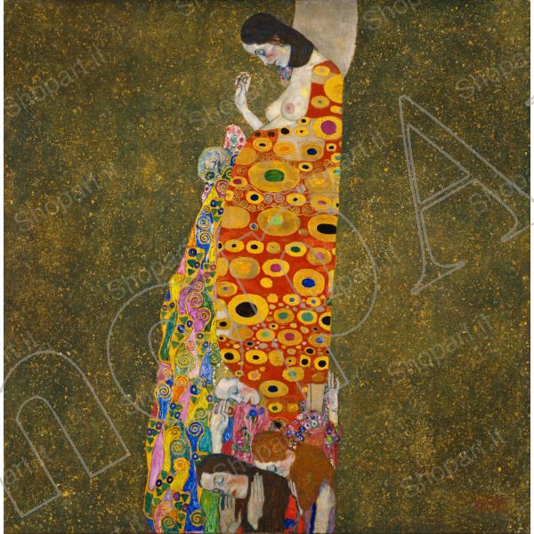 'Vola da me' Amore, vola da me con l'aeroplano di carta della mia fantasia [.] Alda Merini #ProfumoDiVersi #PensieroDipinto 'La Speranza' Gustav Klimt