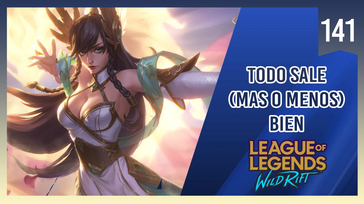 Hacía mucho que no iba con irelia, así que vamos con ella a seguir escalando en los rangos, con una partida donde todo sale... casi bien

👉 youtu.be/JQVb2itKyyg

#Irelia #WildRift #LoLWildRift #WildRiftEspañol #WR #Mid