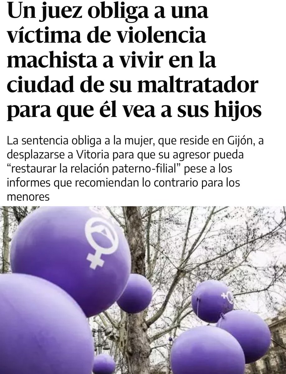 nenedenadie's tweet photo. 🚨Pero no los llames fachas con toga, ni insinúes que son machistas o te acusarán de terrorismo 👇🏻

⭕️Un juez obliga a una víctima de violencia machista a vivir en la ciudad de su maltratador para que él vea a sus hijos 

➖Esta decisión judicial es un revés para la protección de las víctimas de violencia machista. 

➖Obligar a una mujer a vivir cerca de su agresor en nombre de la relación paterno-filial es incomprensible e ignora los riesgos para la seguridad de la madre y los hijos. 

➖¿Ha dicho algo @_anaredondo_ al respecto? ¿Va a actuar de alguna forma o nos va a salir con el “respeto a las decisiones judiciales” y cuando la mate se hará la sorprendida?
#ViolenciaMachista #JusticiaMachista #AnaRendondoDimisión 
https://t.co/ufjOLCdrID…