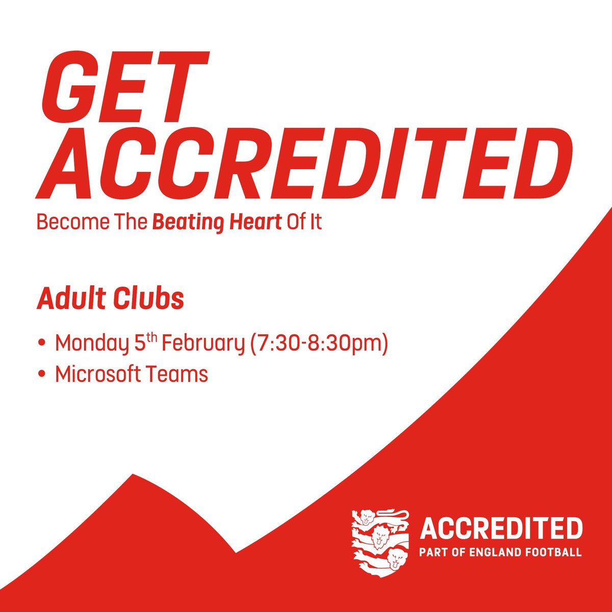 StaffordshireFA's tweet photo. ��� 𝗧𝗢𝗠𝗢𝗥𝗥𝗢𝗪 🚨

We are hosting Club Accreditation Workshops to support non-accredited adult clubs tomorrow 🗓️

During the workshop we will go through the process of becoming accredited and what is required 🌟

Register 👉 https://t.co/C1OOkWFxaW https://t.co/743EM07U3B