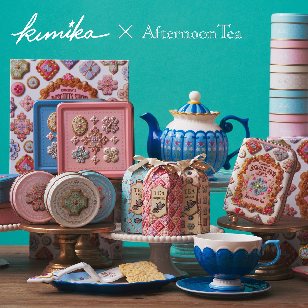 💠Afternoon Tea x KUNIKA💠 ✥ Collaboration ✥ 今回の