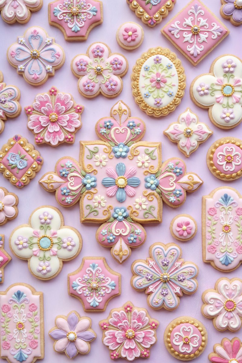 kunika アイシングクッキー アート 絵画 💠Afternoon Tea x KUNIKA💠 ✥ Collaboration ✥ 今回の