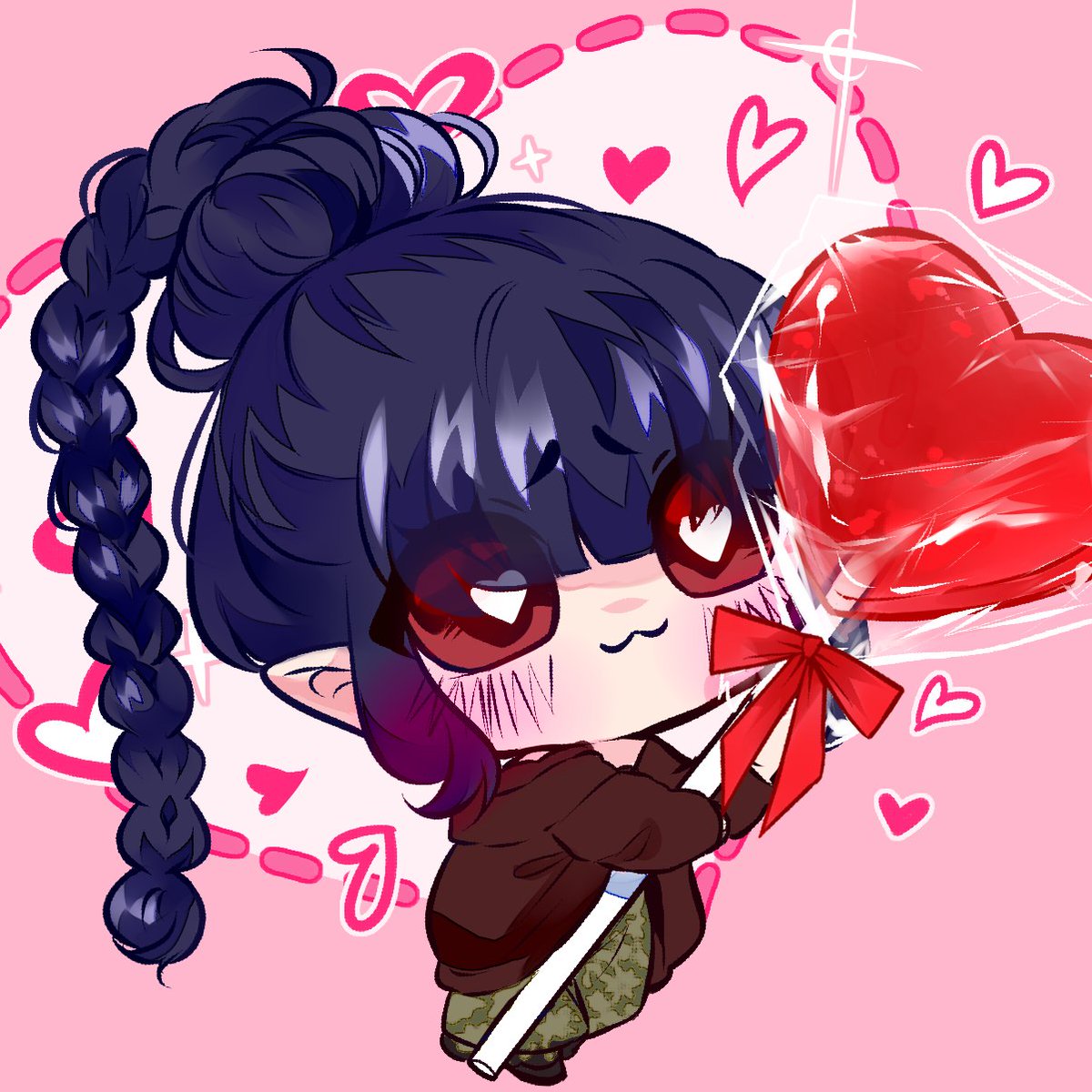 「WAHOO!! More comms down >:D!!thank yo」|❤️Mely❤️ Demon princess of hell ψ(｀∇´)ψ (36/50)のイラスト