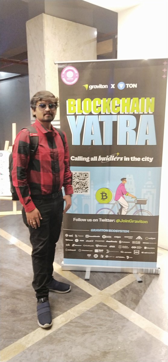 VaraNFT's tweet photo. Blasting experience at @JoinGraviton #Blockchain Yatra at Hyderabad.
Ton Blockchain from Telegram is reshaping the social and financial verticals together.
Very nice to meet @ankit_web3 @sivramshastri
#hyddao #graviton #TON #Web3 #crypto https://t.co/LIL2dAoeQK
