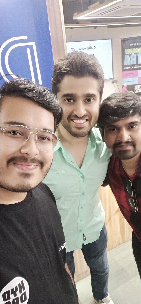 VaraNFT's tweet photo. Blasting experience at @JoinGraviton #Blockchain Yatra at Hyderabad.
Ton Blockchain from Telegram is reshaping the social and financial verticals together.
Very nice to meet @ankit_web3 @sivramshastri
#hyddao #graviton #TON #Web3 #crypto https://t.co/LIL2dAoeQK