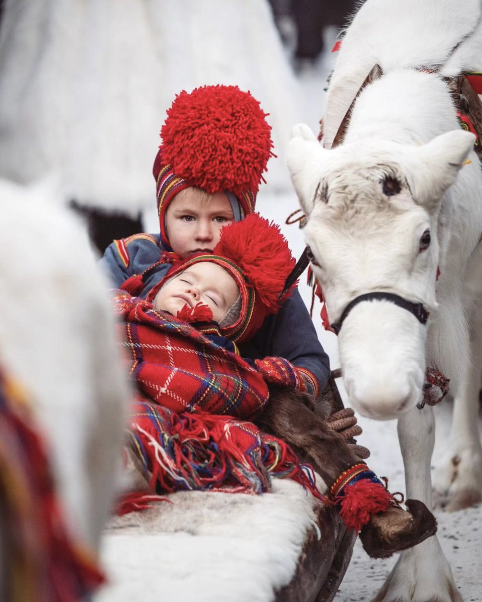 Jokkmokks Marknad has come to an end for the 419th time. And folks probably need a well deserved rest. 📷 taigapic swedishlapland | ig #jokkmokksmarknad