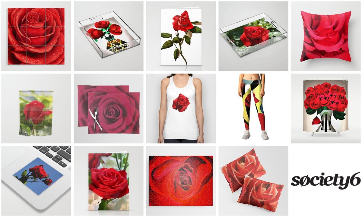 I found this collection on #Society6! #taiche 
RED ROSES #Redroses are gifted on #ValentinesDay #MothersDay  and throughout #June as a #birthflower for #Junebirthdays society6.com/taiche/collect…