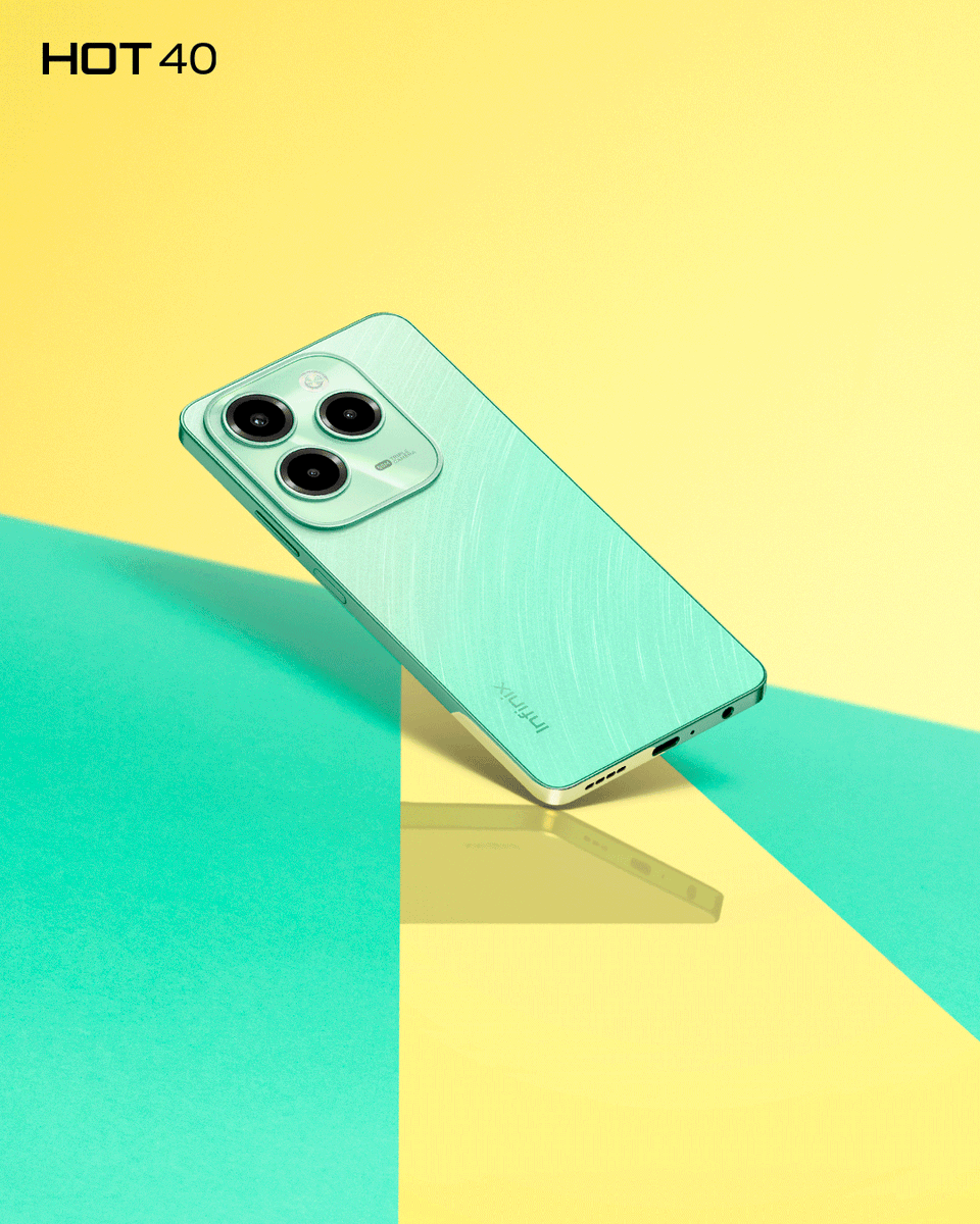 Infinix_Mobile's tweet photo. Starfall Green💚
#InfinixHOT40SERIES #FastandFun https://t.co/9ZzWLCQcMy