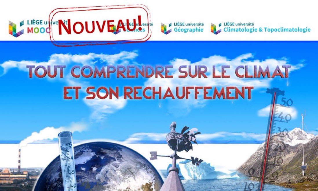 📌#MOOC Tout comprendre (gratuitement et facilement) sur le #climat et son #réchauffement⁉️

👩‍🏫👨‍🏫 @valmasdel <a href="/JPvanYpersele/">Prof. Jean-Pascal van Ypersele (@bsky.social)</a> <a href="/Gemenne/">François Gemenne</a> &amp; <a href="/Doutreloup/">Sébastien DOUTRELOUP</a> vous donnent rdv le 5 février pour le début de la 3ème saison.. ici pour s'inscrire ▶️🆓 fun-mooc.fr/fr/cours/tout-…
<a href="/UniversiteLiege/">Université de Liège</a>