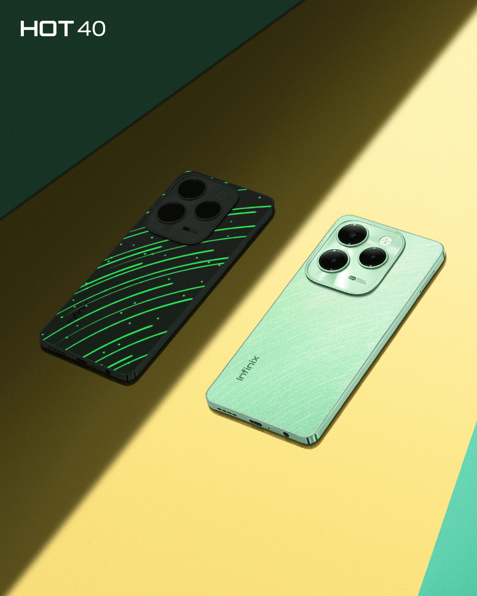 Infinix_Mobile's tweet photo. ⭐Luminous Color-Shift
Technology
Luminous color-shifting blends black and green,
creating an aurora-like Starfall.🌠
#InfinixHOT40SERIES #FastandFun https://t.co/e7kz1k6Ee6