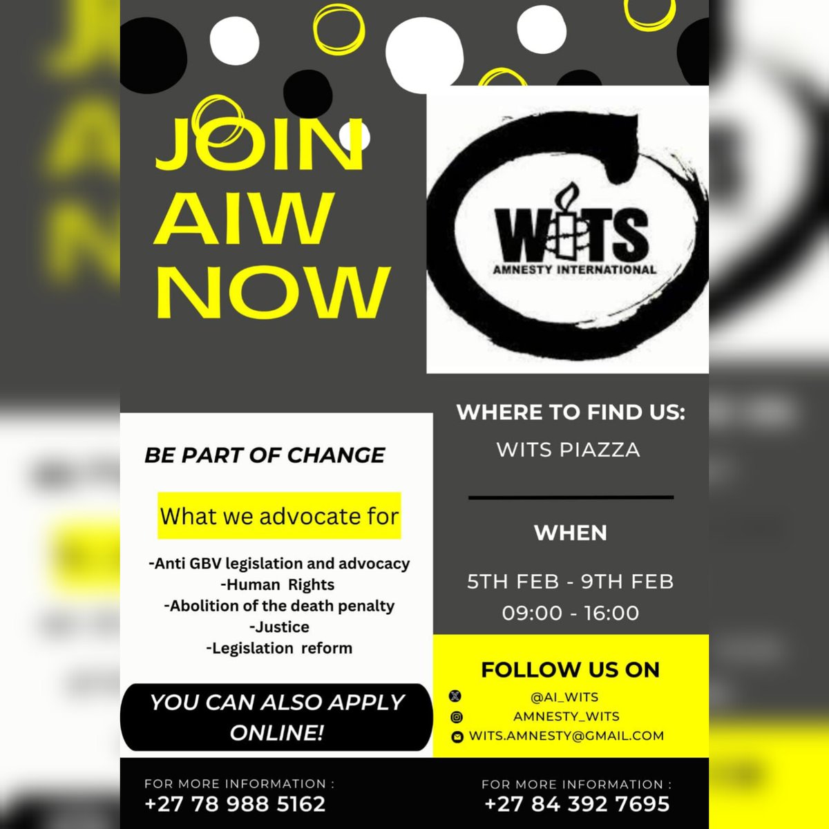 Amnesty Wits tweet media