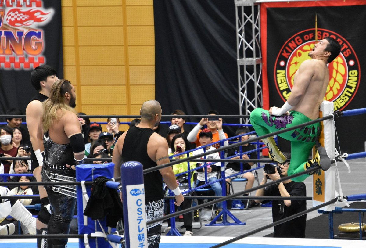 田口隆祐 選手 #EVIL 選手 田口さんの急な葉巻に 思わず笑いを隠しきれ